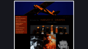 What Harveydraper.com website looked like in 2020 (4 years ago)