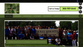 What Hollyheights.net website looked like in 2020 (4 years ago)