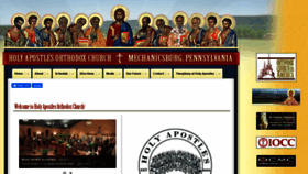 What Holyapostleschurch.org website looked like in 2020 (4 years ago)