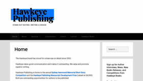 What Hawkeyepublishing.com.au website looked like in 2020 (4 years ago)