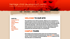 What Heritagecdc.net website looked like in 2020 (4 years ago)