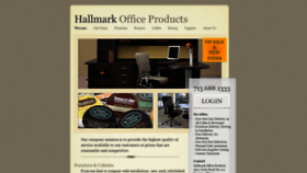 What Hallmarkoffice.com website looked like in 2020 (4 years ago)