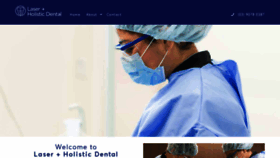 What Holisticdentistmelbourne.com website looked like in 2020 (4 years ago)