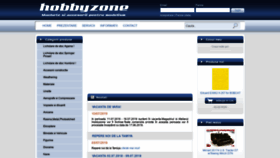 What Hobbyzone.ro website looked like in 2020 (4 years ago)