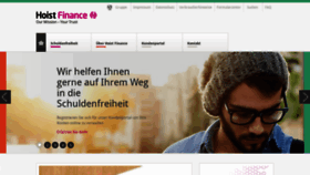 What Hoistfinance.de website looked like in 2020 (4 years ago)