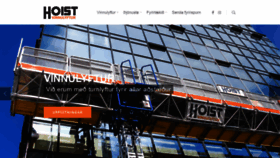 What Hoist.is website looked like in 2020 (4 years ago)