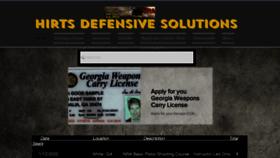 What Hirtsdefensivesolutions.com website looked like in 2020 (4 years ago)