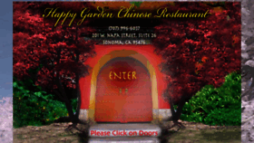 What Happygardensonoma.com website looked like in 2020 (4 years ago)
