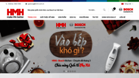 What Hmh.com.vn website looked like in 2020 (4 years ago)