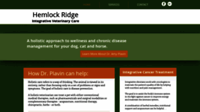 What Hemlockridgevet.com website looked like in 2020 (4 years ago)