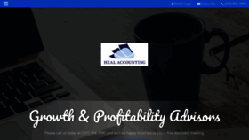 What Healaccounting.com website looked like in 2020 (4 years ago)