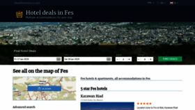 What Hotelfesmorocco.com website looked like in 2020 (4 years ago)