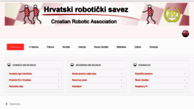 What Hrobos.hr website looked like in 2020 (4 years ago)