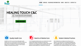 What Healingtouchcc.net website looked like in 2020 (4 years ago)