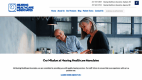 What Hearing-healthcare-maine.com website looked like in 2020 (4 years ago)