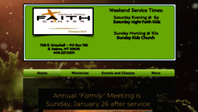 What Helenafaith.org website looked like in 2020 (6 years ago)