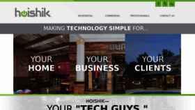 What Hoishik.com website looked like in 2020 (4 years ago)