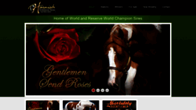 What Harnishhorses.com website looked like in 2020 (4 years ago)