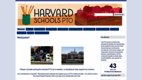 What Harvardpto.org website looked like in 2020 (4 years ago)