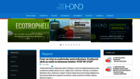 What Hdnd.hr website looked like in 2020 (4 years ago)