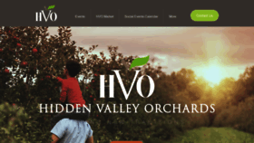 What Hiddenvalleyfruitfarm.com website looked like in 2020 (4 years ago)