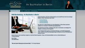What Hsh-buchhaltung.de website looked like in 2020 (4 years ago)