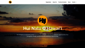 What Huinalu.org website looked like in 2020 (4 years ago)