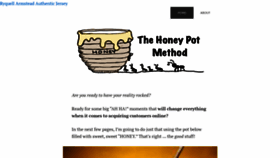 What Honeypotmethod.com website looked like in 2020 (4 years ago)