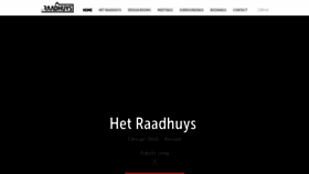 What Het-raadhuys.nl website looked like in 2020 (4 years ago)