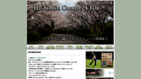 What Hashimoto-cc.jp website looked like in 2020 (4 years ago)