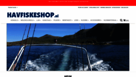 What Havfiskeshop.nl website looked like in 2020 (4 years ago)