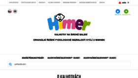 What Himer.cz website looked like in 2020 (4 years ago)