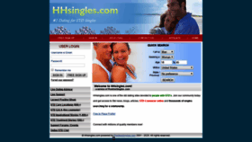 What Hhsingles.com website looked like in 2020 (4 years ago)