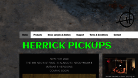What Herrickpickups.com website looked like in 2020 (4 years ago)