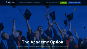 What Homeschoolacademy.com website looked like in 2020 (4 years ago)