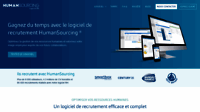 What Humansourcing.com website looked like in 2020 (4 years ago)