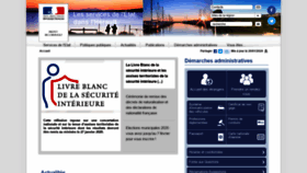 What Herault.gouv.fr website looked like in 2020 (4 years ago)