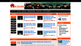What Hoctainha.vn website looked like in 2020 (4 years ago)
