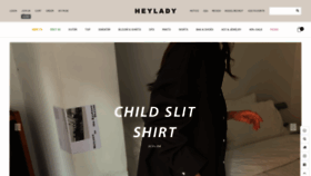 What Heylady.co.kr website looked like in 2020 (6 years ago)