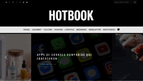 What Hotbook.com.mx website looked like in 2020 (4 years ago)
