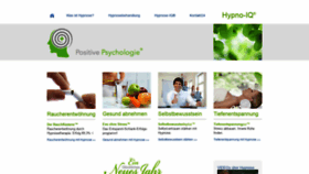 What Hypnose-iq.de website looked like in 2020 (4 years ago)