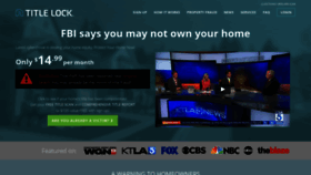 What Hometitlelock.com website looked like in 2020 (4 years ago)