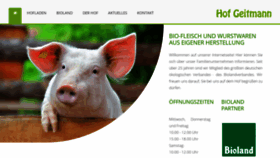 What Hof-geitmann.de website looked like in 2020 (4 years ago)