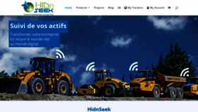 What Hidnseek.fr website looked like in 2020 (4 years ago)