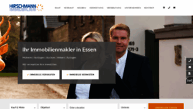 What Hirschmann-immobilien.de website looked like in 2020 (4 years ago)