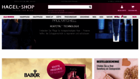 What Hagel-shop.de website looked like in 2020 (4 years ago)