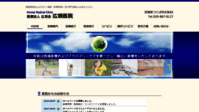 What Hirose-clinic.com website looked like in 2020 (4 years ago)