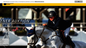 What Hannoveraner.com website looked like in 2020 (5 years ago)