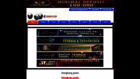 What Hongkongpools.gold website looked like in 2020 (4 years ago)