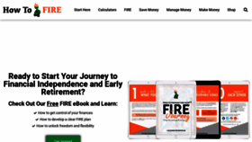 What Howtofire.com website looked like in 2020 (4 years ago)